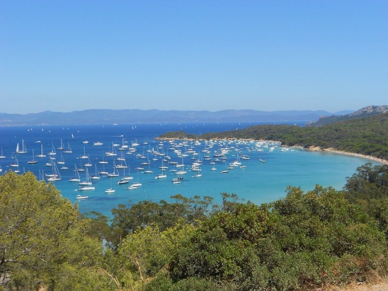 himmelen-La beauté de l'île de Porquerolles