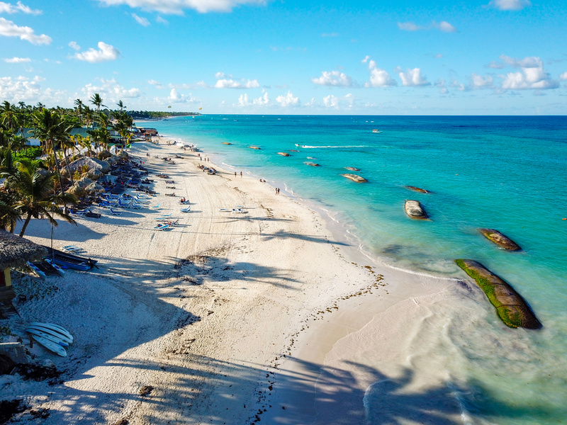 himmelen-Plage de Bavaro, une des meilleures de punta cana