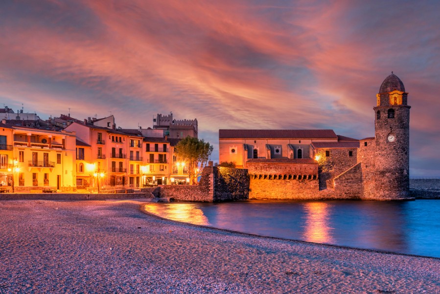 La plage de Collioure : organiser ses vacances dans le Sud de la France